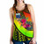 Samoa Women Racerback Tank - Polynesian Hook And Hibiscus (Reggae) 4