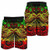 Tonga Men Shorts - Reggae Shark Polynesian Tattoo 3