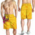 Polynesian Hawaii Kanaka Maoli Men Shorts - Hibiscus Flowers & Polynesian Patterns 2