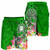 Fiji Men Shorts - Turtle Plumeria (Green) 4
