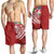 The Philippines Men Shorts - Summer Plumeria (Red) 4
