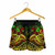 Tahiti Women Shorts - Reggae Shark Polynesian Tattoo 2