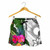 Marshall Islands Women Shorts White - Turtle Plumeria Banana Leaf 2