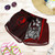 Yap Micronesia Women Shorts Red - Turtle With Hook 4
