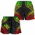 Papua New Guinea Women Shorts - Polynesian Chief Reggae Version 2