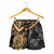Tonga Polynesian Shorts (Women) - Golden Turtle 2
