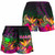 Samoa Personalised Women Shorts - Summer Hibiscus 3