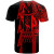 (Custom Personalised Text) Samoa Premium T-Shirt - Samoa Coat Of Arms Polynesian Tattoo Red New 2