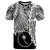 Chuuk Micronesia Custom Personalised T-Shirt - Tribal Wave Tattoo White 1
