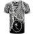 Chuuk Micronesia Custom Personalised T-Shirt - Tribal Wave Tattoo White 2