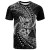Chuuk Micronesian Custom Personalised T-Shirt White - Spiral Pattern Hibiscus 1