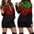 Tonga Women Hoodie Dress - Tonga Coat Of Arms Polynesian Reggae Color 1