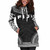 Fiji Women Hoodie Dress - Polynesian Black Chief 5