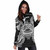 American Samoa Polynesian Hoodie Dress Map Black 4