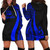 Vanuatu Women Hoodie Dress - Blue Polynesian Tentacle Tribal Pattern 1 Vanuatu Women Hoodie Dress - Blue Polynesian Tentacle Tribal Pattern 1