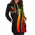 New Caledonia Custom Personalised Hoodie Dress - Reggae Polynesian Tentacle Pattern 5