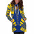 Tokelau Hoodie Dress - Polynesian Tattoo Flag 5