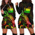 Samoa Polynesian Hoodie Dress - Turtle With Blooming Hibiscus Reggae 1
