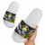 Nauru Slide Sandals - Custom Personalised Seal Spiral Polynesian Patterns 1