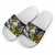 Nauru Slide Sandals - Custom Personalised Seal Spiral Polynesian Patterns 3
