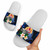 Tahiti Polynesian Slide Sandals - Turtle With Plumeria Flowers 1 Tahiti Polynesian Slide Sandals - Turtle With Plumeria Flowers 1