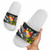 Tonga Slide Sandals - Custom Personalised Seal Spiral Polynesian Patterns 1