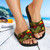 Wallis And Futuna Sandals - Turtle Hibiscus Pattern Reggae 2