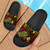 Yap Sandals - Turtle Hibiscus Pattern Reggae 1