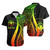 Hawaii Custom Personalised Short Sleeve Shirts - Reggae Polynesian Tentacle Tribal Pattern 1