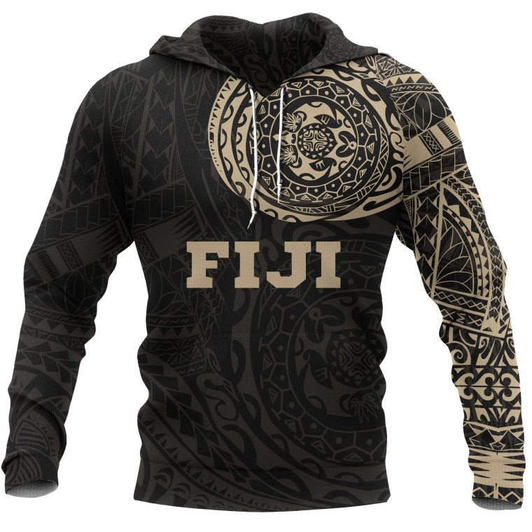 FIji Hoodie - Fiji Polynesian Tattoo Style