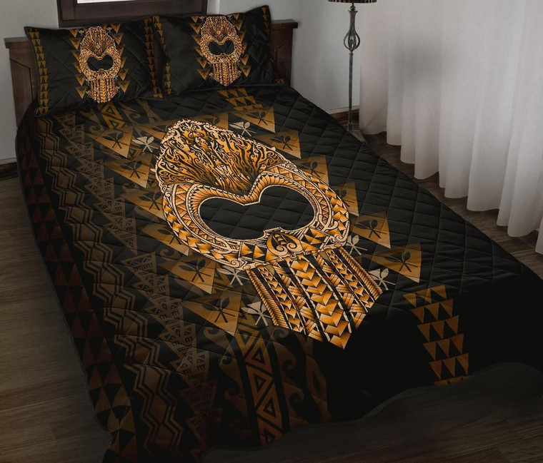 Hawaii Polynesian Quilt Bed Set - Ikaika Hawaiian 1