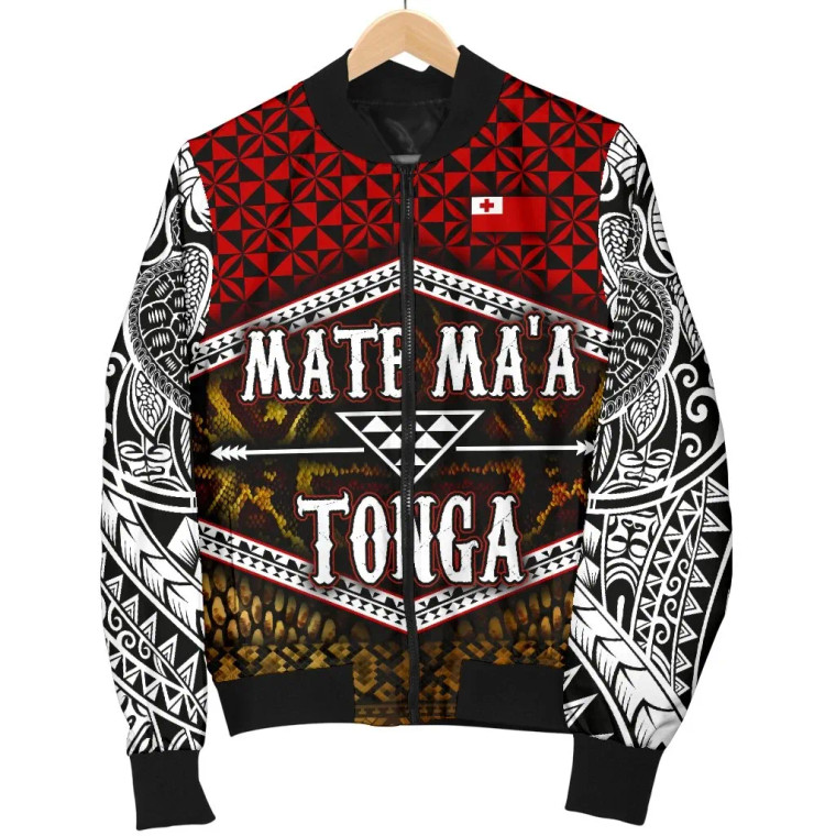 Mate Ma'a Tonga Bomber Jacket 1