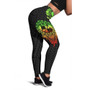 Tonga Polynesian Legging - Tattoo Pattern With Seal Reggae 2