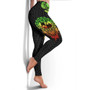 Tonga Polynesian Legging - Tattoo Pattern With Seal Reggae 4