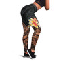 Federated States of Micronesia Legging - Tribal Pattern Hibiscus 2