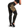 American Samoa Polynesian Legging - Gold Pineapple 2