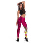 Samoa Legging - Turtle Plumeria (Pink) 4