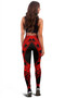 Cook Islands Legging Polynesian Pattern Red 4