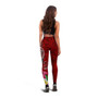 Samoa Legging - Turtle Plumeria (Red) 3