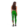 Samoa Custom Personalised Legging - Turtle Plumeria (Green) 3