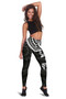 Cook Islands Polynesian Legging (Women) - White Turtle 3