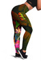 YAP Polynesian Legging -  Hibiscus and Banana Leaves 2