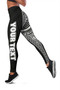 Polynesian Custom Personalised Legging - Black Style 3