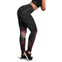 Tahiti Polynesian Legging - Tropical Vintage Hibiscus 2