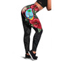 Guam Polynesian Legging - Hibiscus Coat of Arms 1