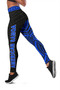 American Samoa Legging - Blue Tattoo 3