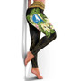 Yap State Legging - Polynesian Gold Patterns Collection 4