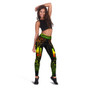 Hawaii Legging - Hi Hawaii Polynesian Pattern Reggae