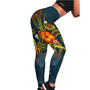 American Samoa Polynesian Legging - Legend of American Samoa (Blue) 1