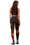 Polynesian Hawaii Polynesian Legging -  Hibiscus and Banana Leaves 4